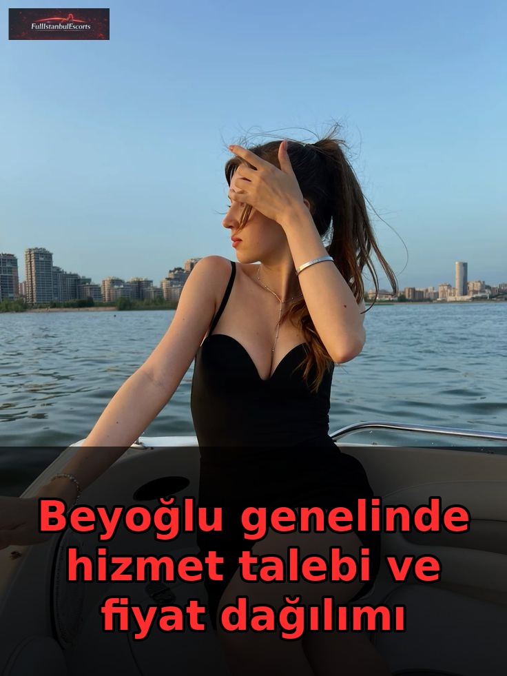 Beyoğlu genelinde hizmet talebi ve fiyat dağılımı