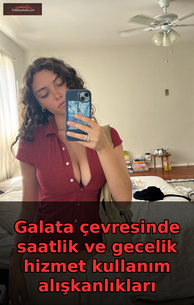 Galata çevresinde saatlik ve gecelik hizmet kullanım alışkanlıkları