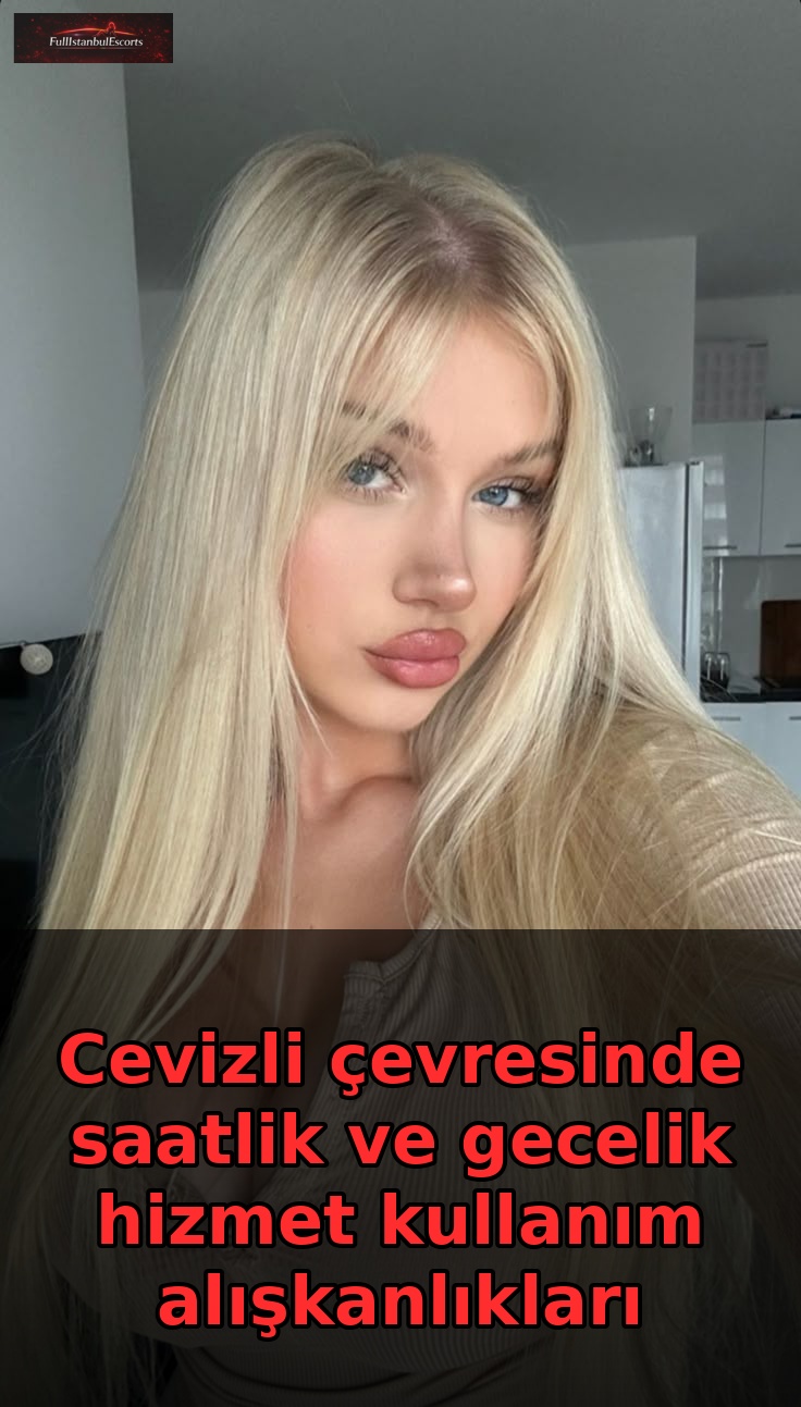 Cevizli çevresinde saatlik ve gecelik hizmet kullanım alışkanlıkları