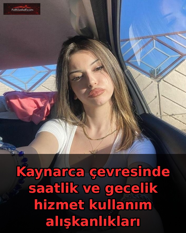 Kaynarca çevresinde saatlik ve gecelik hizmet kullanım alışkanlıkları