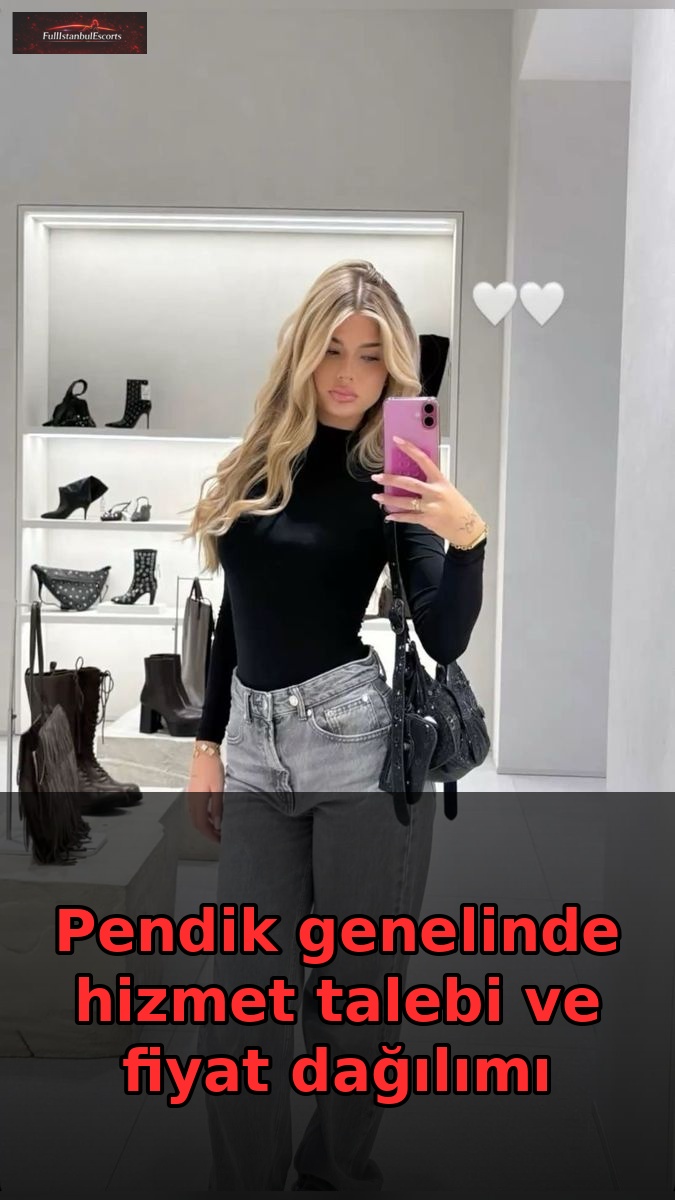 Pendik genelinde hizmet talebi ve fiyat dağılımı